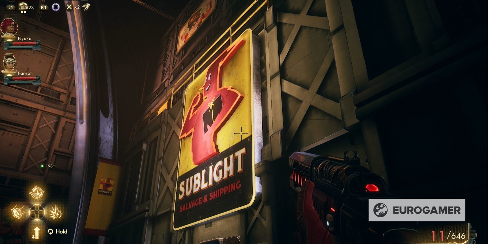 The Outer Worlds Weapons From the Void mission finding the